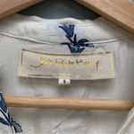 Jen's Pirate Booty Jen’s Pirate Booty Mckinley Top in Laurel Canyon White Blue Flowers Small Photo 10