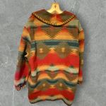 Roper Rodeo Blue Southwestern Style Coat Lined Size L Photo 4