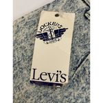 Levi's VINTAGE Dockers  USA made Acid Wash Pleated Jean Shorts Jorts Womens Sz 12 Photo 8