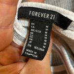 Forever 21 Super-Cropped Racerback Tank Top size Medium Photo 6