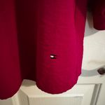 Tommy Hilfiger  Womens Pintuck Chiffon Blouse Wineberry Pink Size XL Photo 7