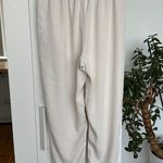 MELLODAY  Cream Drawstring Track Pants, NWOT Photo 1
