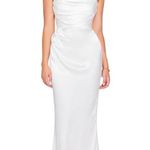 Nookie Emelie Strapless Gown White Photo 2