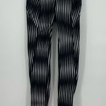 Ivy Park Kaleidostripe black Leggings breathable zipper pocket women size small Photo 6