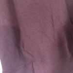 Zella  Eggplant Purple Long Sleeve Faux Fur Lined Pullover Sweatshirt Women Sz XS Photo 9