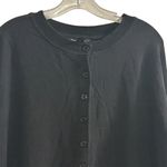 Athleta  Women's Black Henley Long Sleeve Sweatshirt Size L Casual Photo 4