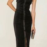 SALONI “Carina” Velvet Midi Dress Photo 0