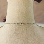 infinity symbol owl & initial “B” charm slider 750 chain necklace Photo 6