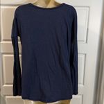 Lululemon  Flip Your Dog Long Sleeve Tee Shirt Heathered Hero Blue small Photo 6