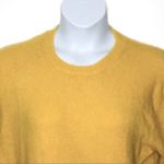Workshop Republic Clothing Workshop Republic Mustard Yellow Scoop Neck Hi Low Sweater Size XL Photo 2