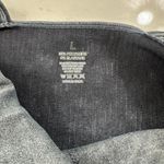 NWT S.Deer Ribbed V Neck Crop Top Shirt Womens L Mineral Wash Grey Bralette Gray Size L Photo 5