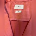 Aritzia Wilfred pink satin beso shirt size xs Photo 2