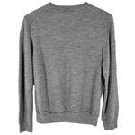 MFH Knits Ash Gray 100% Baby Alpaca Crew Neck Sweater Size Large Photo 2