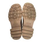 Dream Paris Dream Pairs Beige Leather Round Toe Chunky Platform Chelsea Ankle Boots Size 7.5 Photo 3