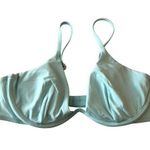 Shade & Shore Bikini Top Underwire Removable Cups Adjustable Straps Blue 36B Photo 0