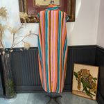 DUBGEE by Whoopi Boxy Colorful Stripe Pocket Sleeveless Dress Photo 8