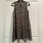 Tommy Hilfiger  Flowy Tank Dress, 8 Black and tan Photo 1