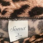 Soma  Brown Leopard Print leggings size S‎ Photo 4