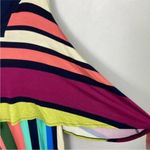 Anthropologie ANTHRO MAEVE DAVINA RAINBOW LAYERED STRETCHY TUNIC DRESS S Photo 3