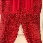 Gianni Bini GB Deep V Appliqué Gown Photo 4