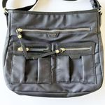 Tutilo Black Nylon Crossbody With Organizer Pocket Photo 2
