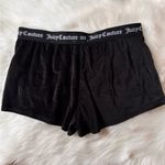 Juicy Couture  Black Velour Women's Sleep Shorts Photo 1