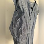Old Navy Women’s Blue Chambray Lightweight Summer Dress Tunic Top Cover Up Sz M Photo 3