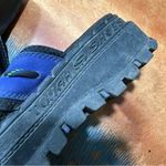 Skechers Jammers Sandals Sz 6 Blue Black Platform Slides Chunky 90s Y2K slides Photo 2