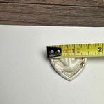 Signed Lenox Porcelain Peace Dove Heart Christmas Holiday Brooch Pin Photo 4