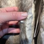 Banana Republic NWT Mock Collar Faux Fur Vest Cinch Waist Fully Lined XL Photo 5