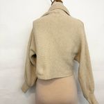 Princess Polly Quinten Sweater Cropped Cream size small medium Photo 2