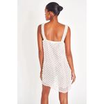Love Shack Fancy  Kayana Pearl Mini Dress in Ivory Size P (US 00) NWT Photo 4