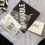 Perceptions  NWT Y2K artsy blouse with back tie. Photo 3