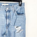 Levi's LEVI’S ‘94 Baggy 100% Cotton Light Wash Ripped High Rise Jeans, Size 30 Photo 8