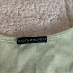 Brandy Melville  green zelly top Photo 2