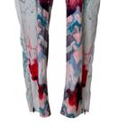 Hunter bell M Zip Jumpsuit geometric print Colorful Cup Sleeves flounxy feminine Size M Photo 4