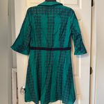 Draper James NWT- Green Embroidered Button-Up Dress Photo 1