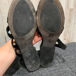 Eileen Fisher Eva Black Leather Strappy Sandals Photo 72