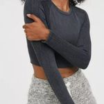 Aerie  Offline Big Chill Long Sleeve in Black Size Small Photo 0