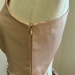 Cachet Satin Evening Gown Formal Dress With Pockets Flawed Womens Size 10 Pink Photo 7