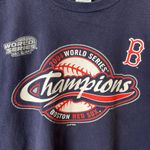 Urban Outfitters 2004 Vintage Y2K Boston Red Sox T Shirt Large L Blue Graphic Tee Photo 4