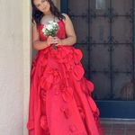 Sherri Hill  Prom Dress Red Photo 1