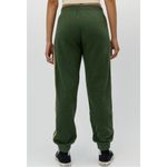 Free People Green Yellow Retro Vintage Striped Joggers Straight Leg Sweatpants Photo 63