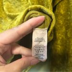 We The Free  Green Velvet Balloon Sleeve Top sz S Photo 5