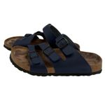 Birkenstock Betula Blue Leo Soft Florida Leather Sandals Size 265 / 10-10.5 Photo 4
