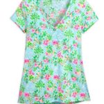 Lilly Pulitzer Disney x Etta V-Neck Tee Shirt in Lilly Loves Disney Photo 0