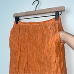 Vintage Springtime Midi Skirt with Pockets!‎ Orange Photo 2