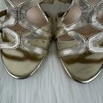 Vince Camuto Women's  Fantin Caged MultiStrap Stiletto Heel Sandals Size 9.5 Gold Photo 10