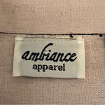 Ambiance Apparel Light Tan Shirt Dress Size 10 Photo 8