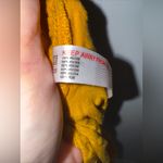 Anthropologie ‎ Yellow Textured Polka Dot Pull On Straight Leg Pants XS Photo 7